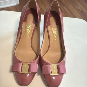 - Authentic Ferragamo hells shoes